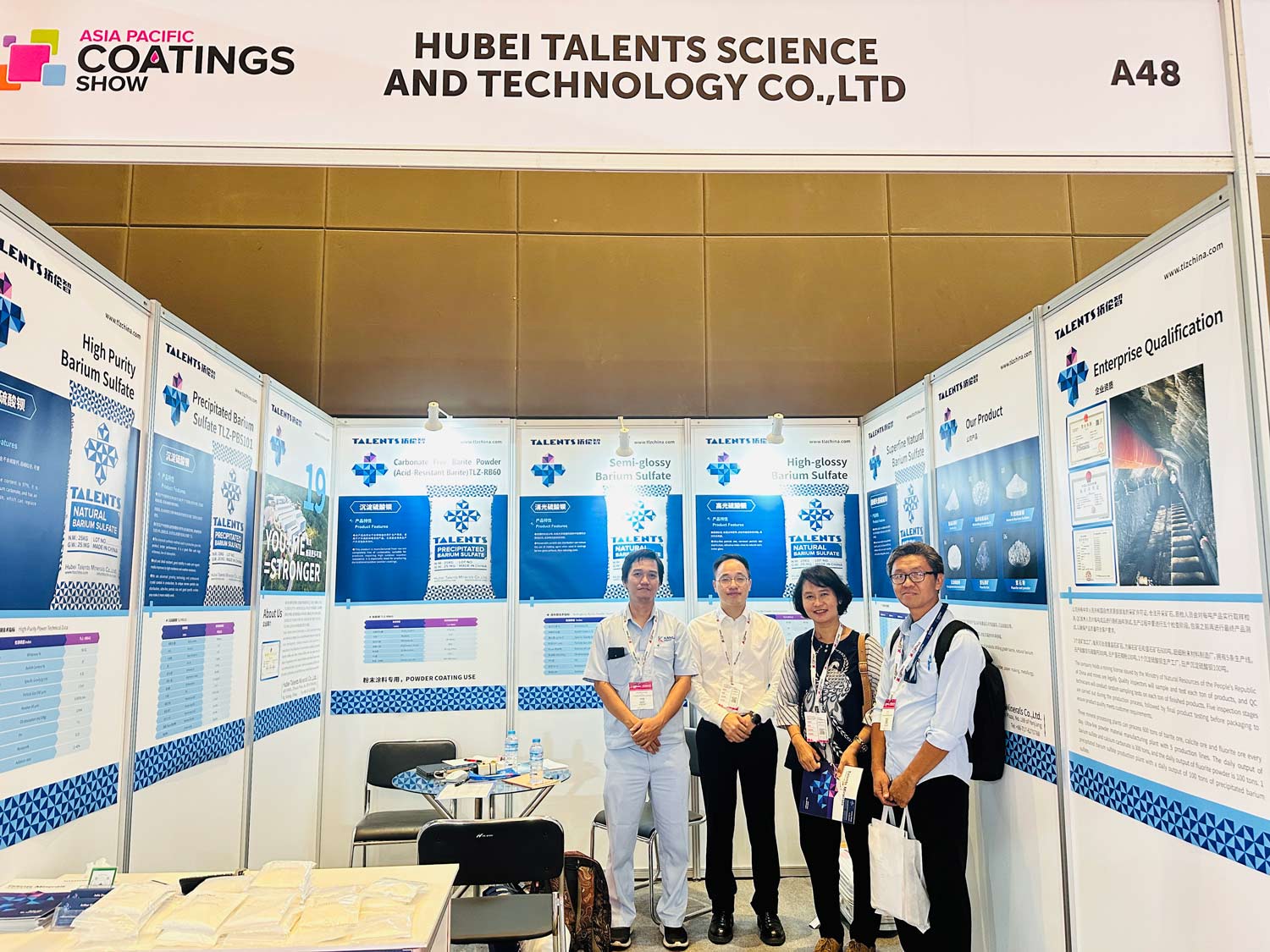 Talents team joined in the Asia Pacific Coating Show in 2026